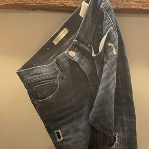 Banana Republic Distressed Boyfriend Jeans - Short